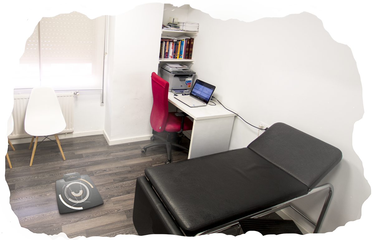 Imagen de la consulta de la Clínica de Podología